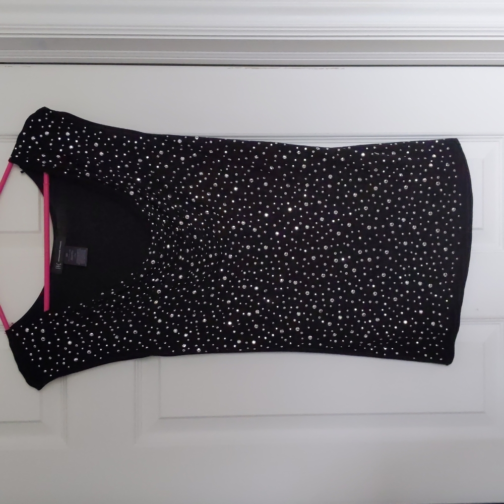 I.N.C. Holiday Top With Studs on Front